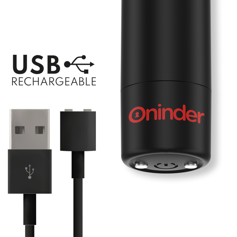 Balle Vibrante Berlin Connectée Noire 9 Modes - Oninder - ONINDER