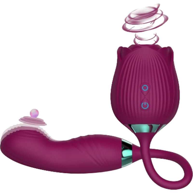 Stimulateur Clitoridien Delight Flower Violette - Armony