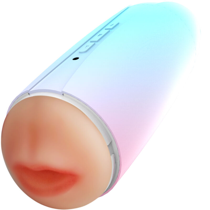 Armony – Masturbateur Homme Bouche & Vagin Vibrants Arc-en-Ciel