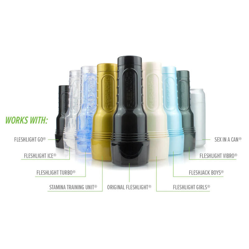 Fleshlight – Pack Masturbateur Automatique + Vagin Eliza Ibarra + Lubrifiant