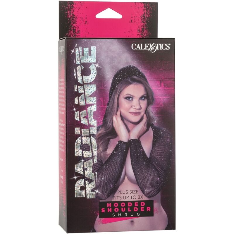 Boléro Radiance à Capuche Strass Grande Taille - CalExotics