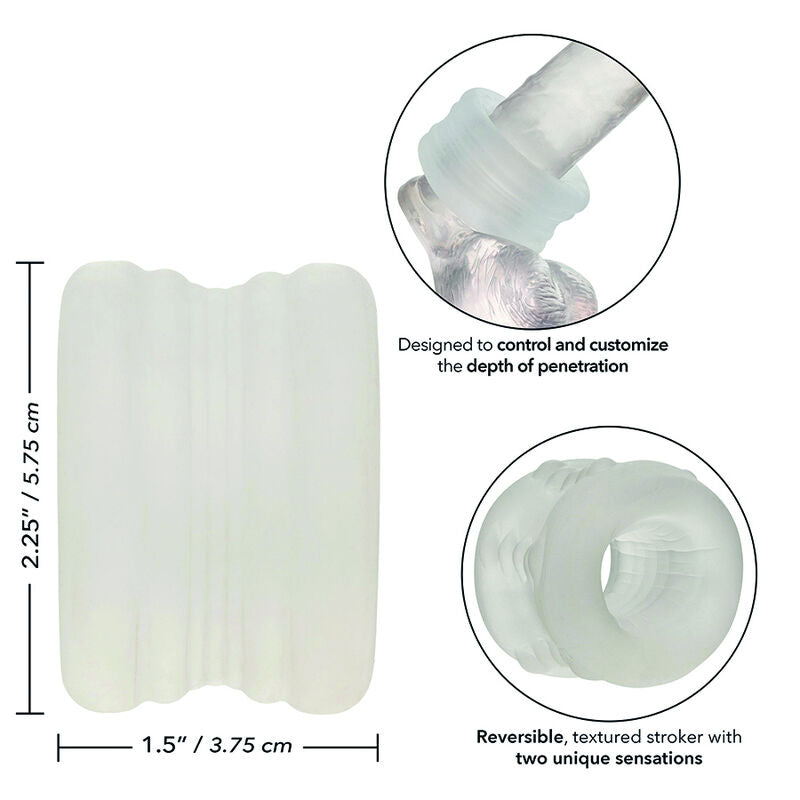 Anneau Pénien Boundless Bumper-Stroker - CalExotics