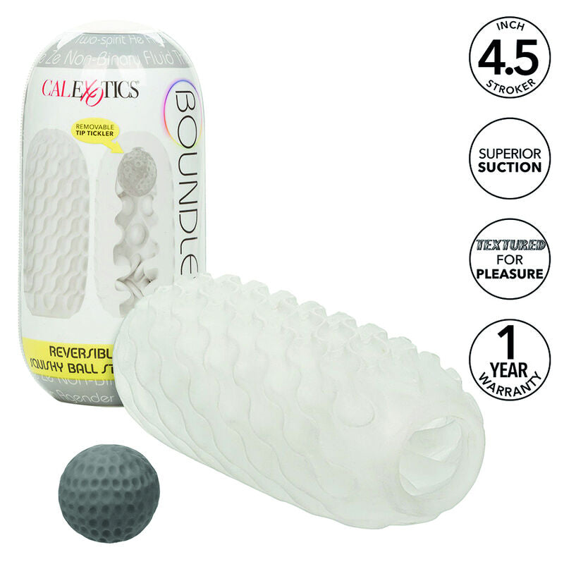 Masturbateur Boundless Squishy Ball Stroker Jaune - CalExotics