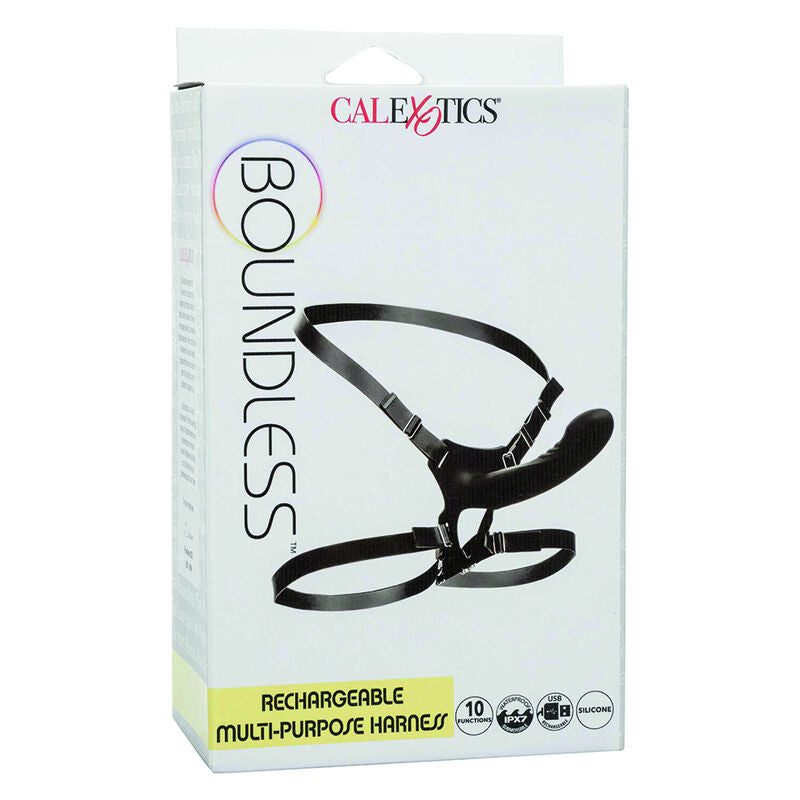 Harnais Vibrant Rechargeable Boundless Multi-Usage - CalExotics