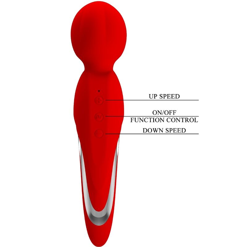Masseur Vibrant Walter Rouge - Pretty Love - PRETTY LOVE FLIRTATION