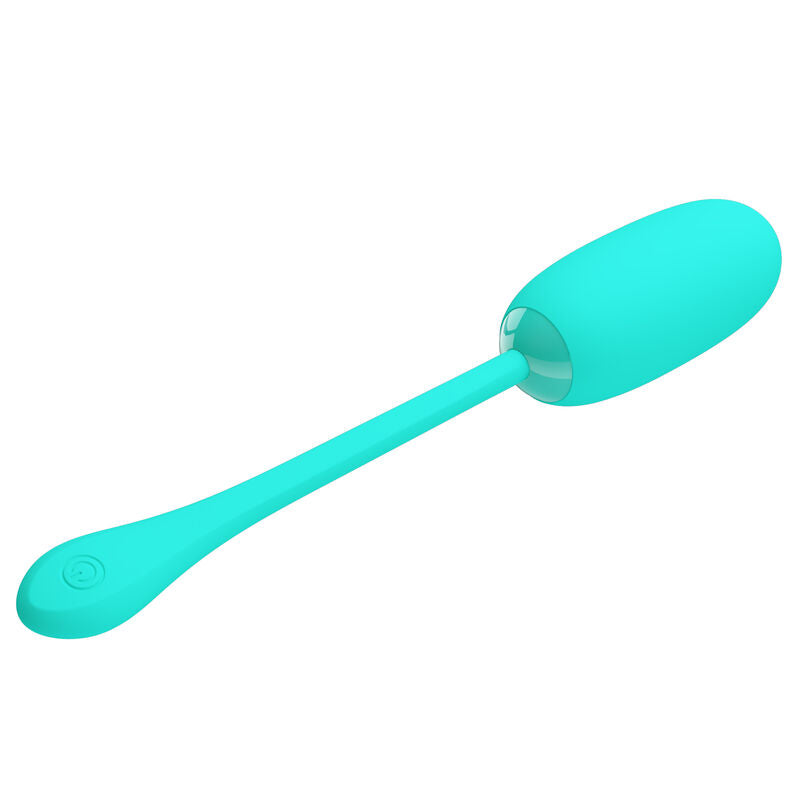Oeuf Vibrant Waterproof Rechargeable Bleu - Pretty Love