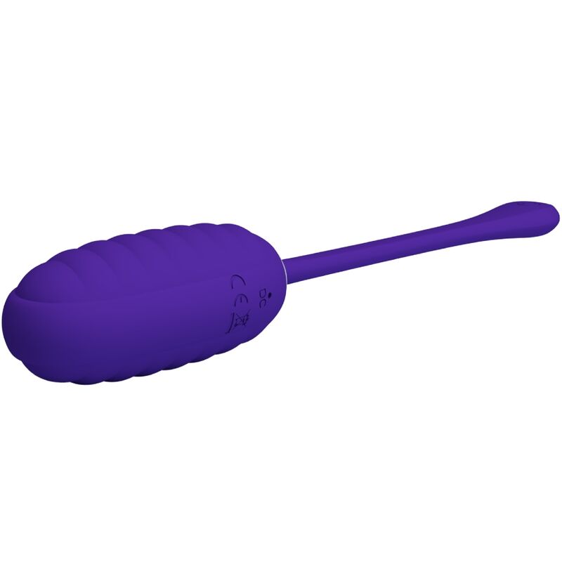 Oeuf Vibrant Rechargeable Silicone Violet - Pretty Love