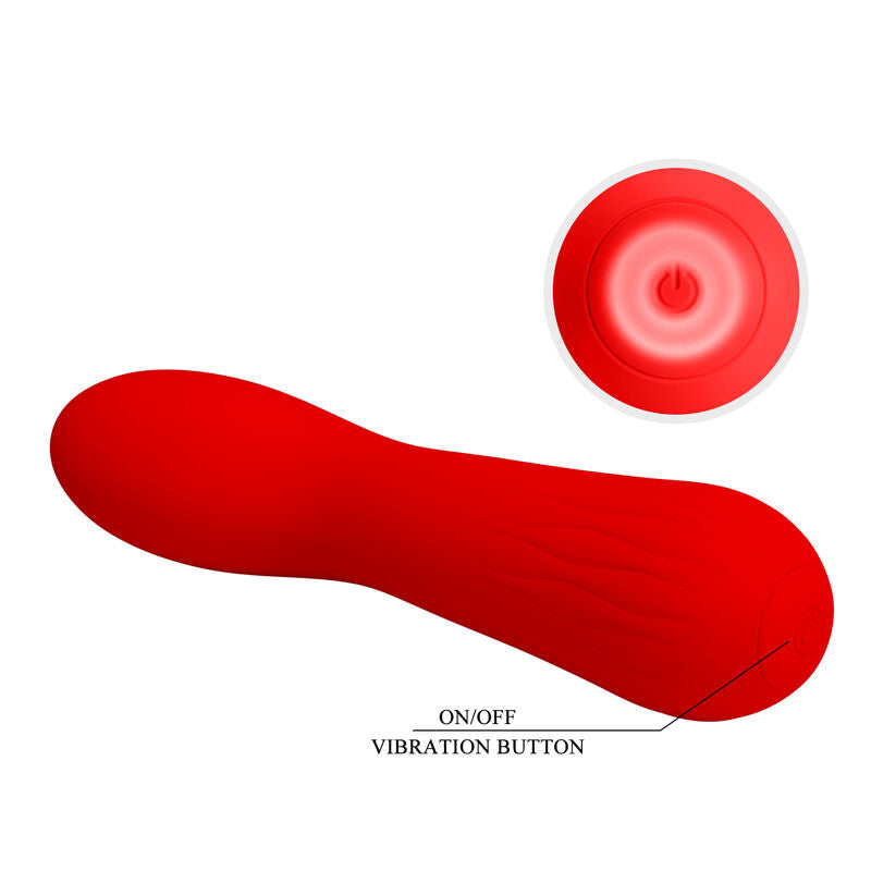 Vibrateur Point G Faun Rouge Rechargeable - Pretty Love - PRETTY LOVE SMART