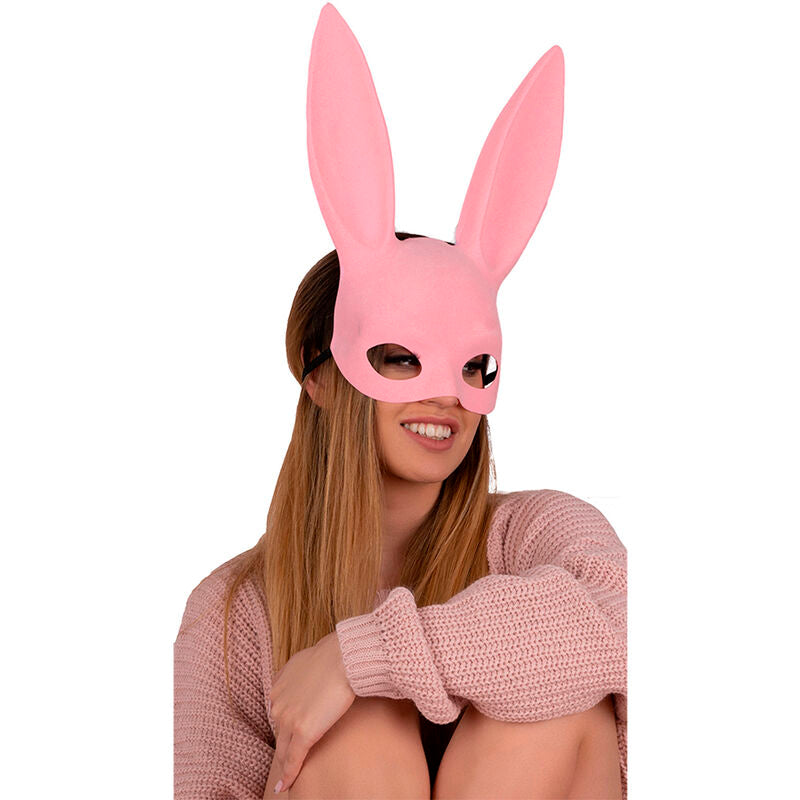 Masque Érotique Kohu Lapin Rose MJ009 - Livco Corsetti Fashion - LIVCO CORSETTI ACCESORIES