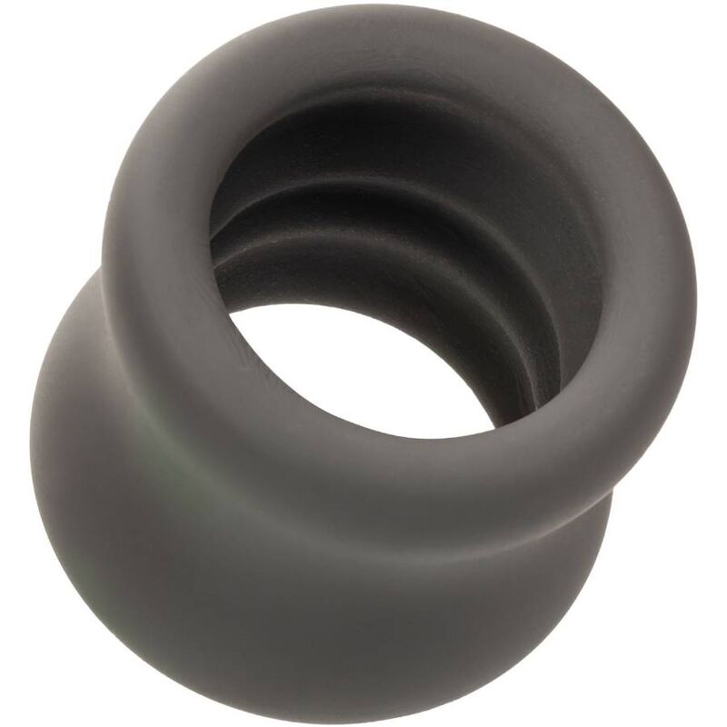 Anneau Pénien Alpha avec Cockring Scrotum Noir - CalExotics