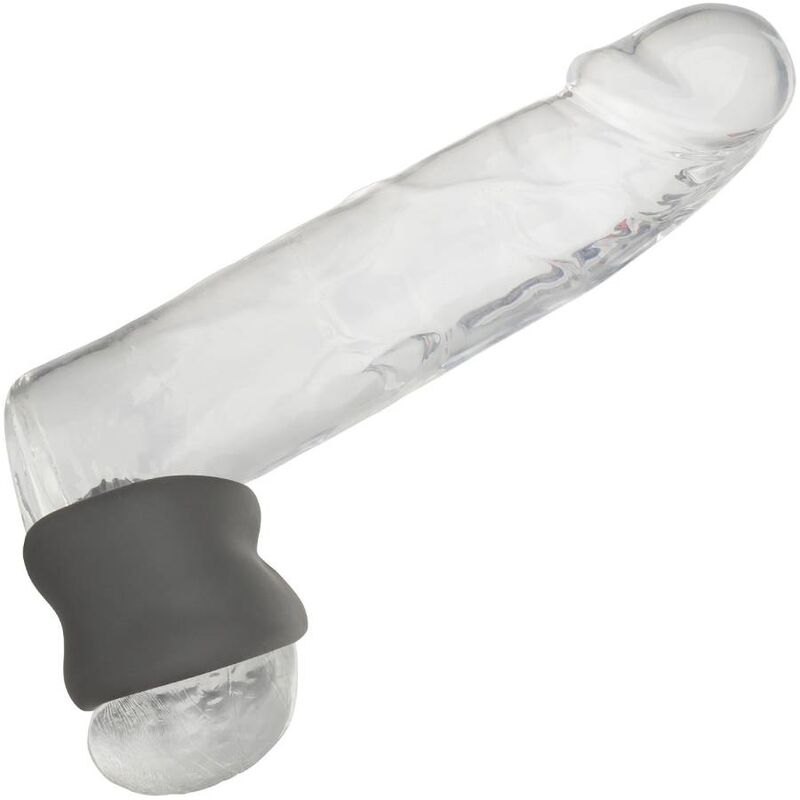 Anneau Pénien Alpha avec Cockring Scrotum Noir - CalExotics