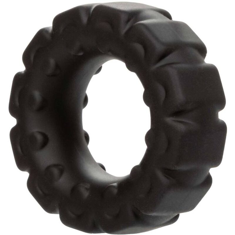 Anneau Pénien Alpha Liquid Silicone Prolong Noir - CalExotics