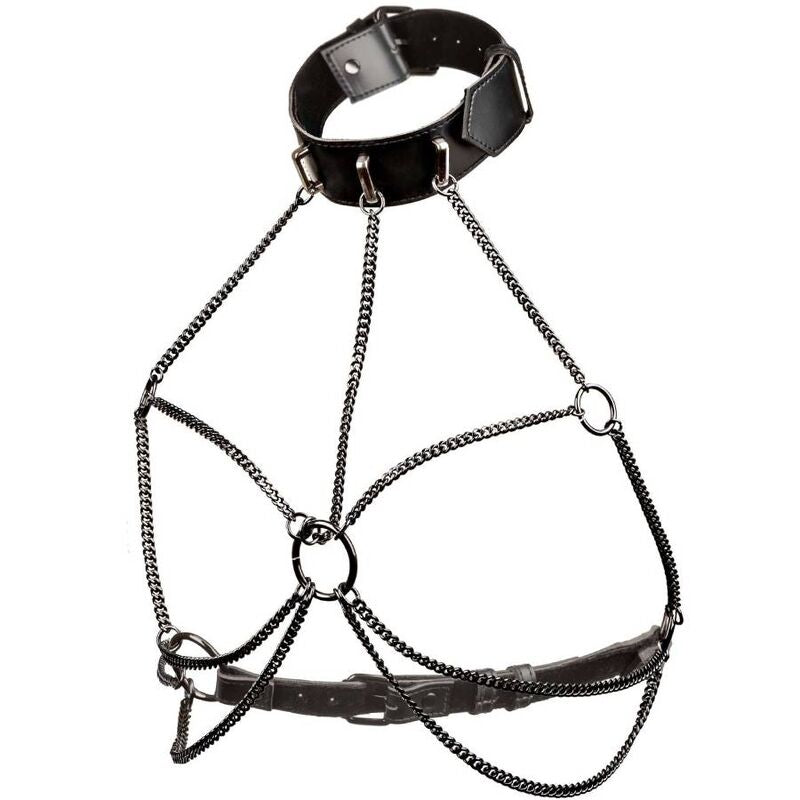Harnais Collier Multi-Chaînes Euphoria Taille Plus - CalExotics