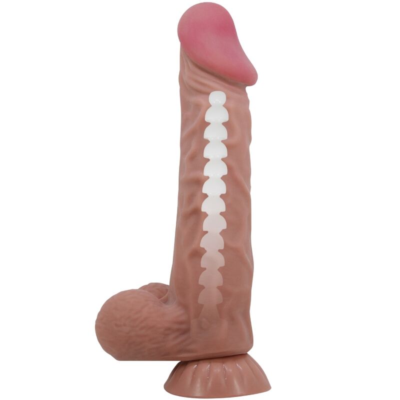 Gode XXL Ultra-Réaliste Pretty Love Marron 24cm - Pretty Love