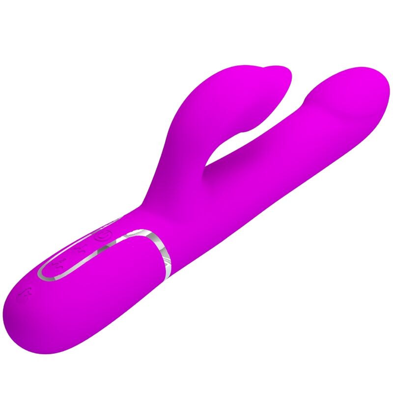 Pretty Love – Vibromasseur Rabbit Multifonction 4 en 1 Violet