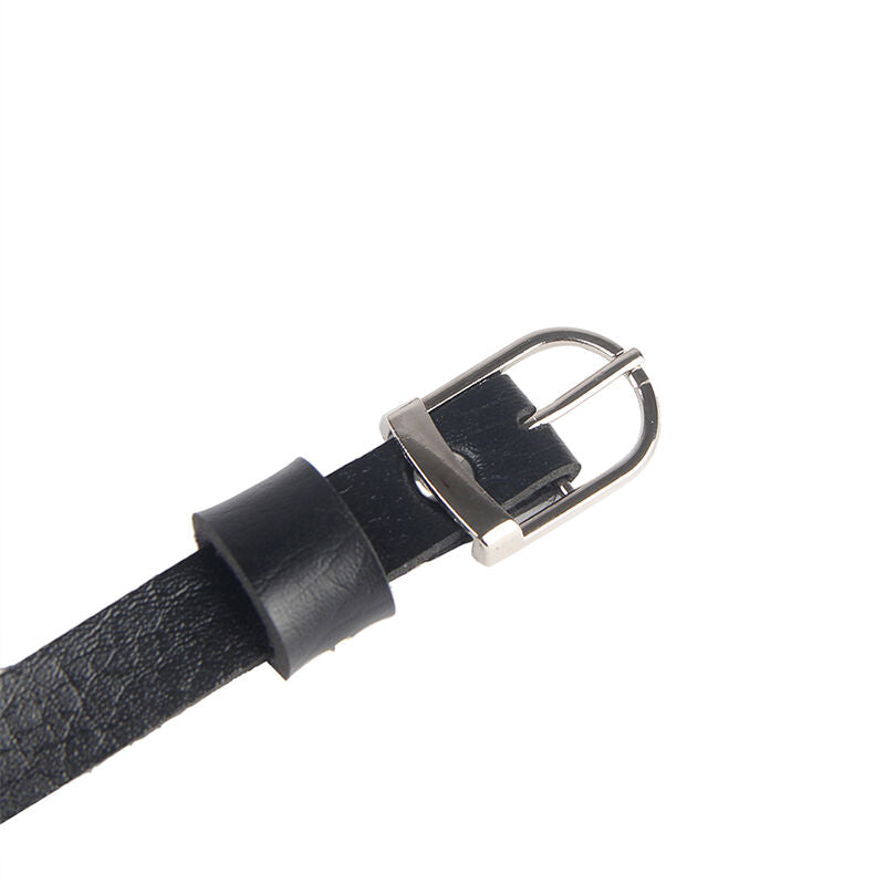 Harnais Poitrine Chaîne S Cuir Noir Taille Unique - Subblime - SUBBLIME FETISH