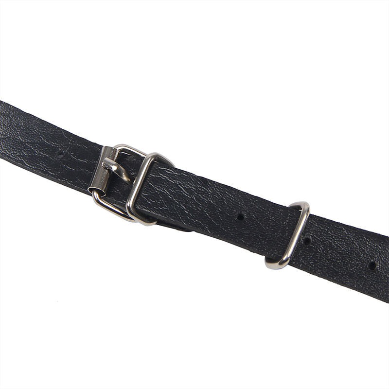 Harnais Poitrine Subblime Chaînes Anneaux Noir - Subblime - SUBBLIME FETISH