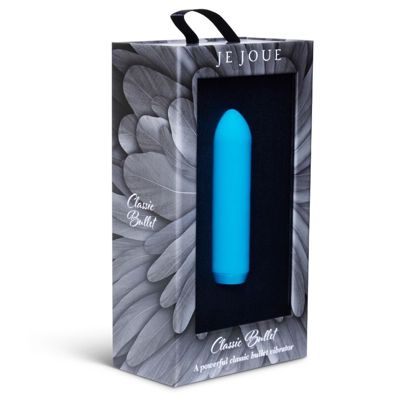 Vibromasseur Bullet Classique Bleu + Manchon - Je Joue - Je Joue
