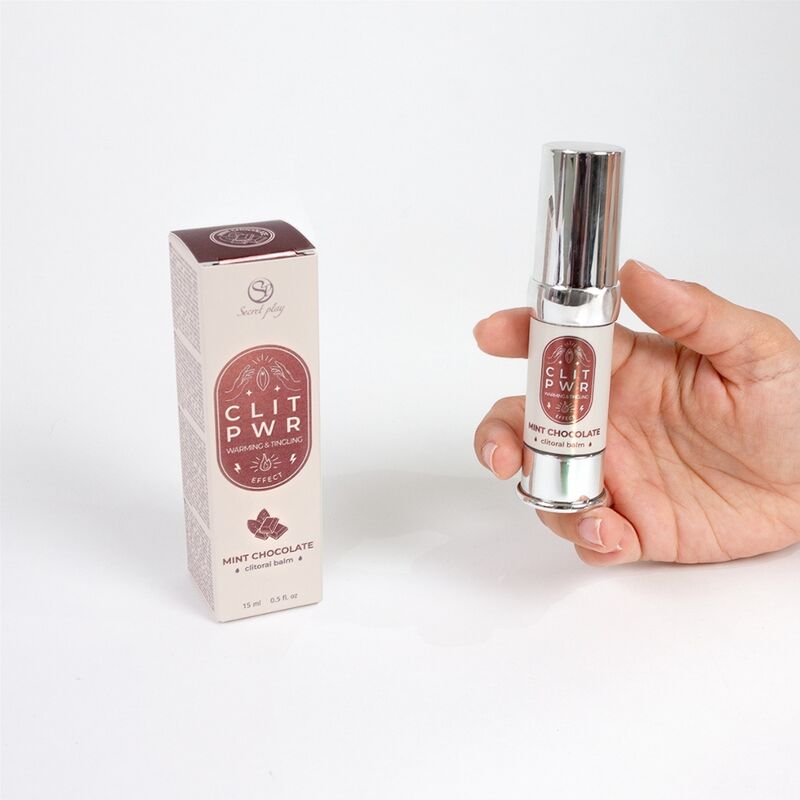 Secret Play - Baume stimulant pour clitoris Clit Pwr Menthe / Chocolat - 15 ml