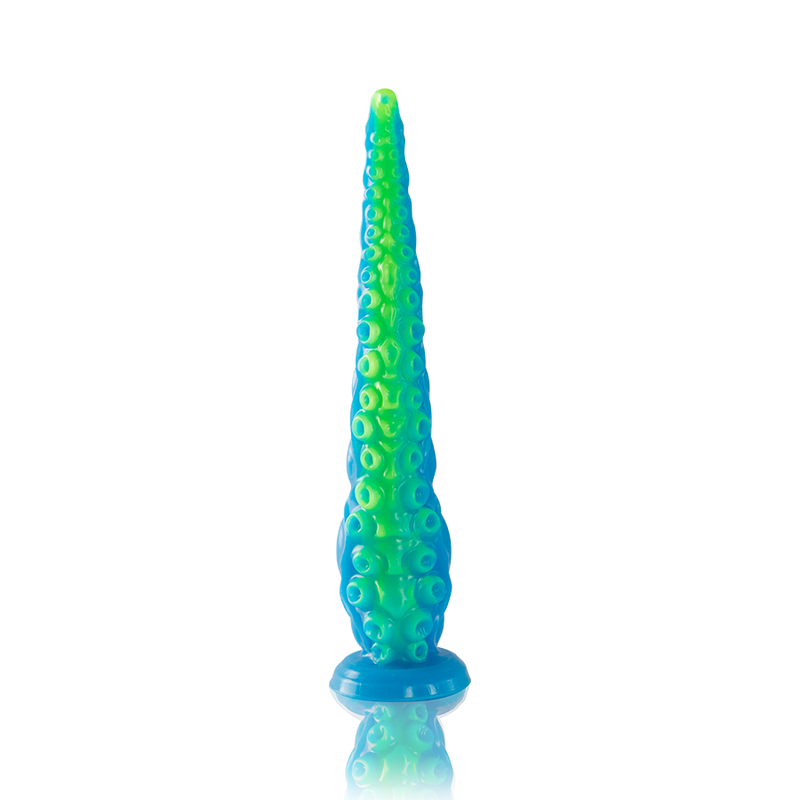 Gode ventouse tentacule petite taille Scylla - Phosphorescent - Epic
