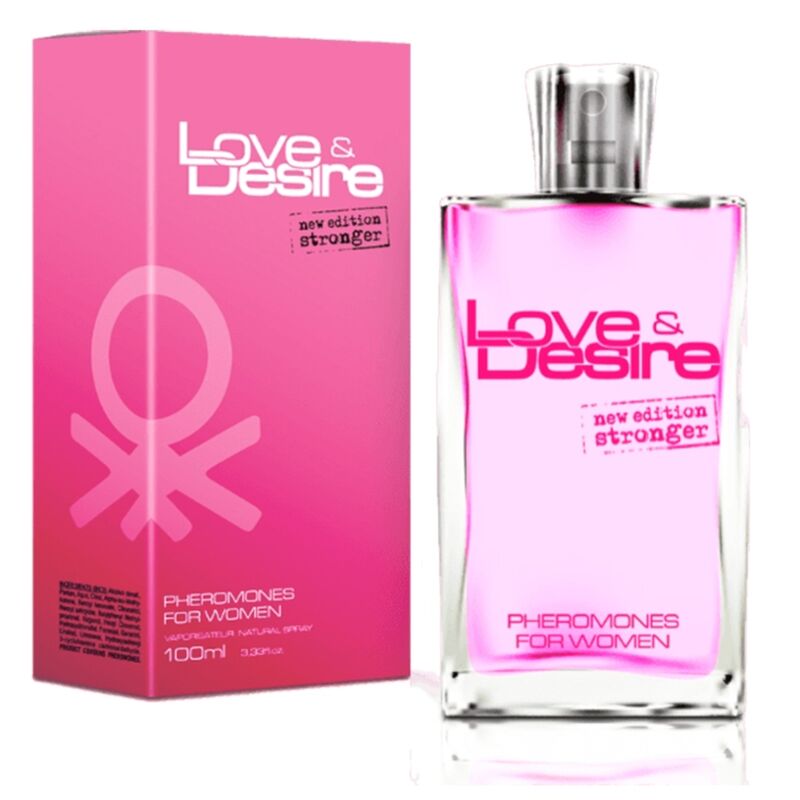 Parfum Phéromones Love & Desire Pour Elle 100ml - Euro1Sex - EURO1SEX