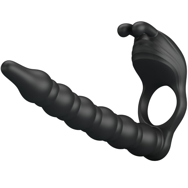 Anneau Pénien Vibrant Blackney avec Plug Prostate - Pretty Love - PRETTY LOVE