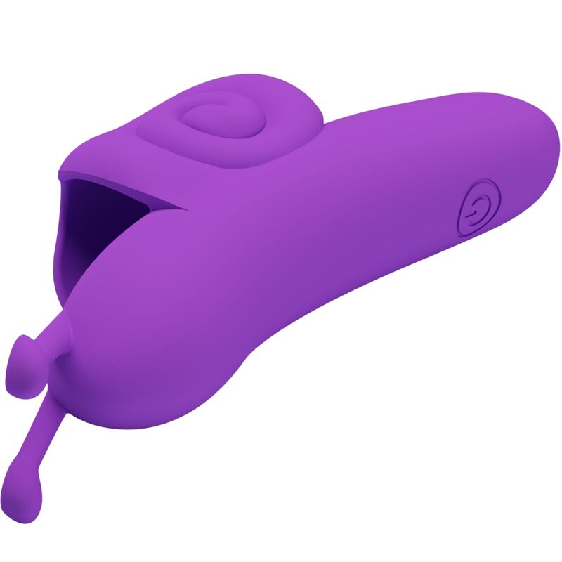 Pretty Love – Doigt Vibrant Rechargeable 10 Modes de Vibration – Violet