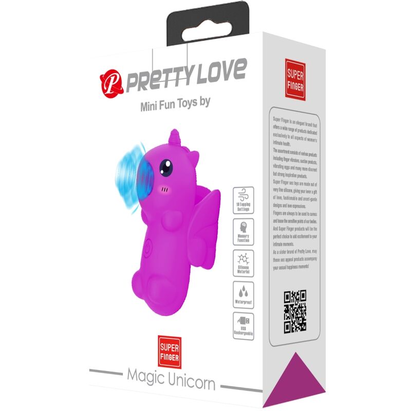Stimulateur Clitoridien Magic Unicorn Violet - Pretty Love - PRETTY LOVE SMART