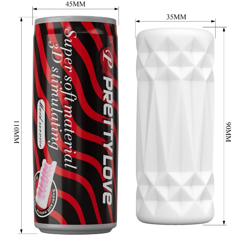 Masturbateur Masculin Hedy Vagin Blanc - Pretty Love