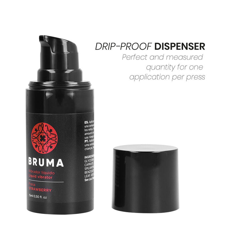 Gel Vibrant Bruma Ultra Glissant Fraise 15ml - Bruma