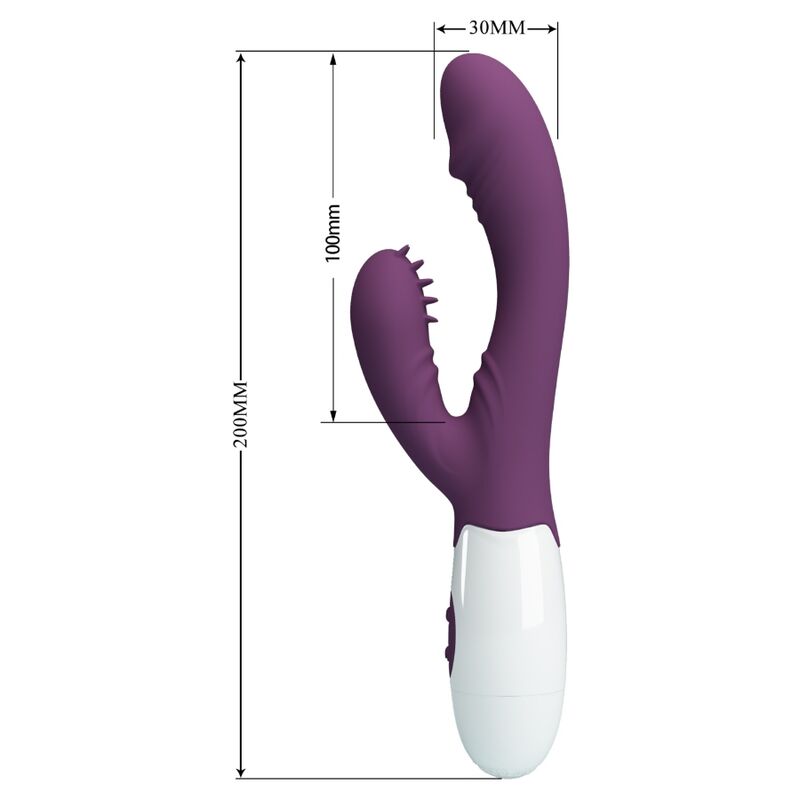 Vibromasseur Double Stimulation Andre Violet - Pretty Love