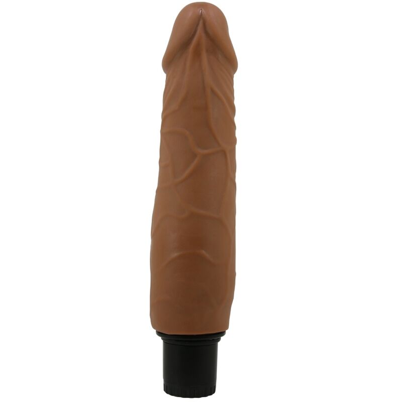 Gode Vibrant Réaliste Waldorf 18cm Mulâtre - Pretty Love