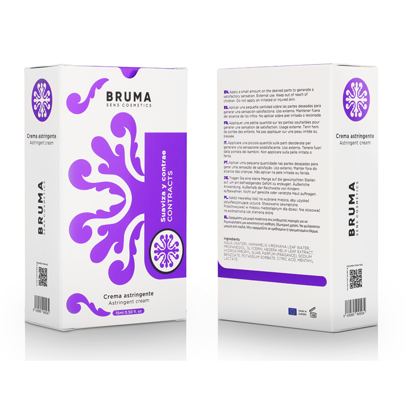 Crème Astringente Ultra Glissante Bruma 15ml - Bruma