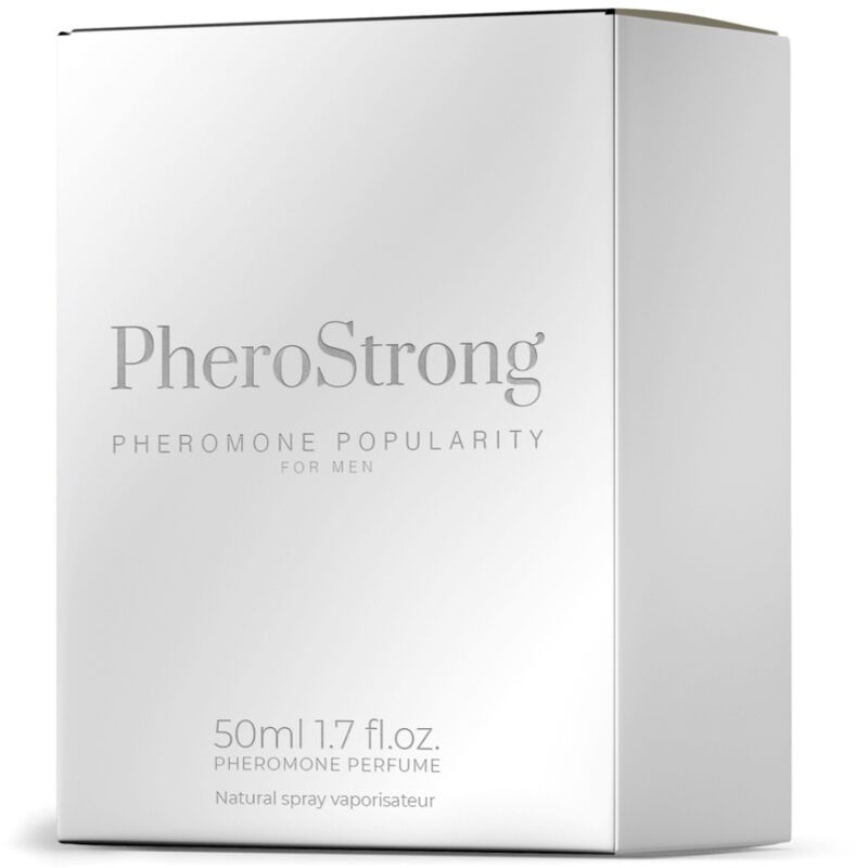PheroStrong - Parfum Phéromones Homme Popularity - 50 ml