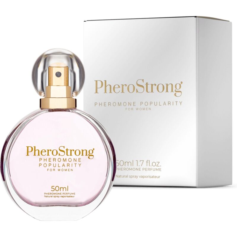 PheroStrong - Parfum Phéromones Femme Popularity - 50 ml