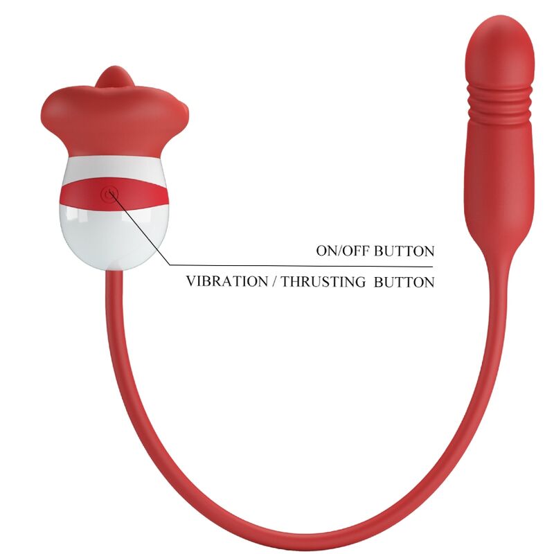 Stimulateur Clitoridien Pretty Love Ashlynn Rouge - Pretty Love