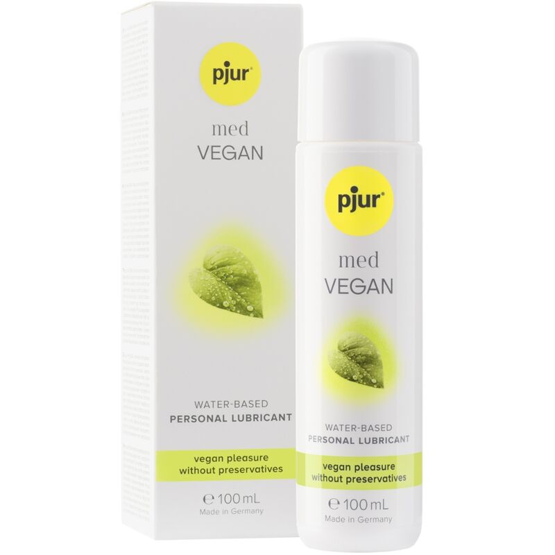 pjur - Lubrifiant Naturel à Base d’Eau Med Vegan - 100 ml