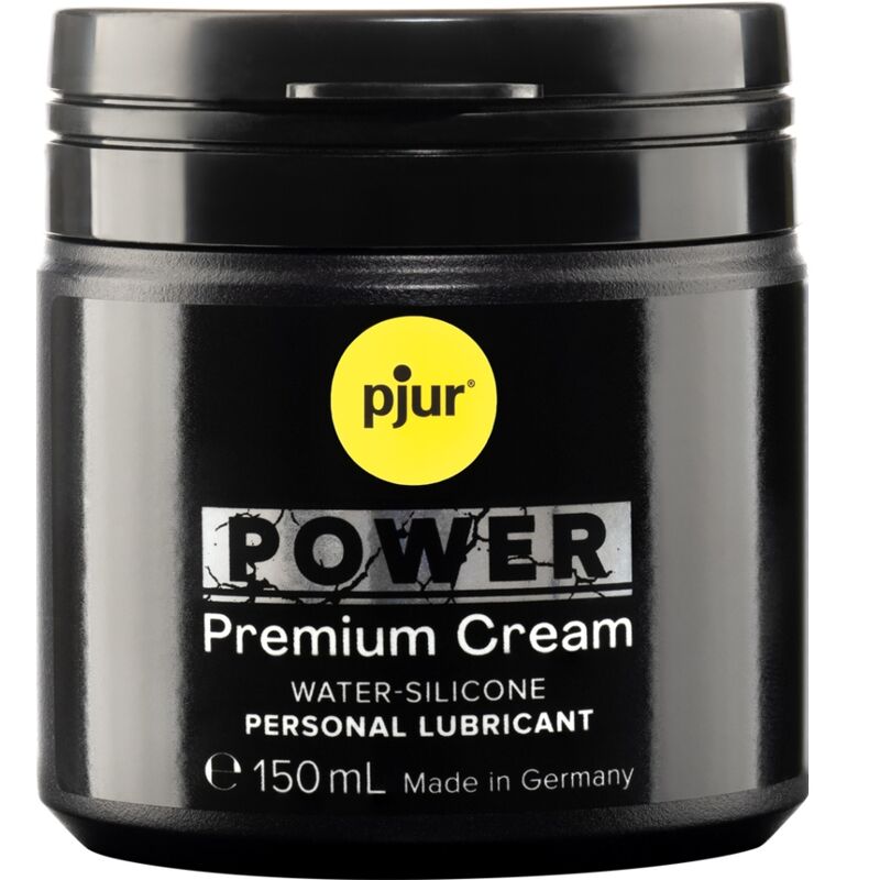 pjur - Crème Lubrifiante Power Premium Eau & Silicone - 150 ml