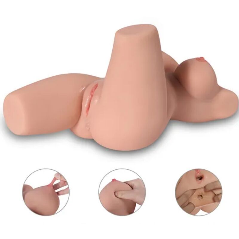 Weibliche Bustos-Masturbator ultra realistisch 47cm - Armony