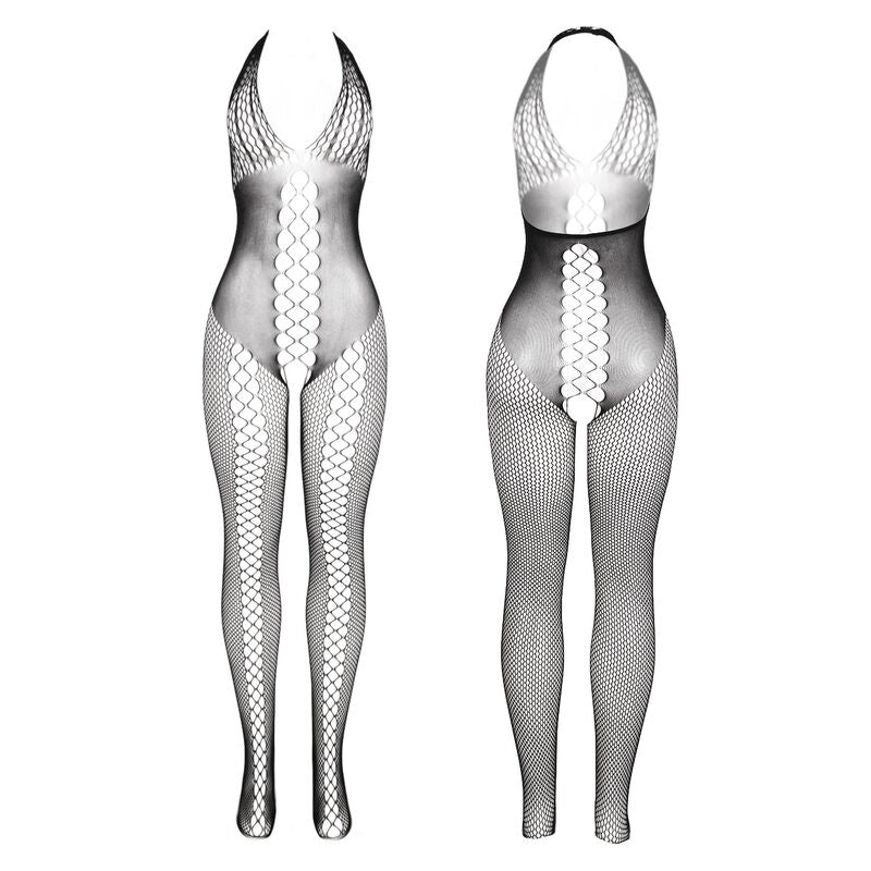 Bodystocking Subblime Dos Ouvert Détails Croisés Noir - Subblime - SUBBLIME BODYSTOCKINGS