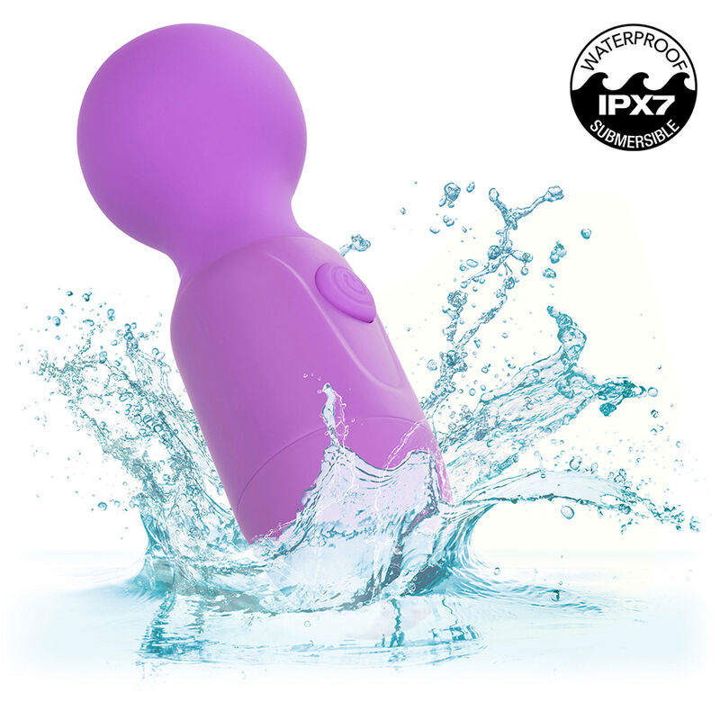 Masseur Wand Mini First Time Rechargeable Violet - Calexotics