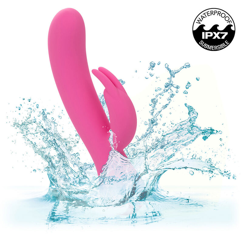 Vibromasseur Lapin First Time Rechargeable Rose - CalExotics