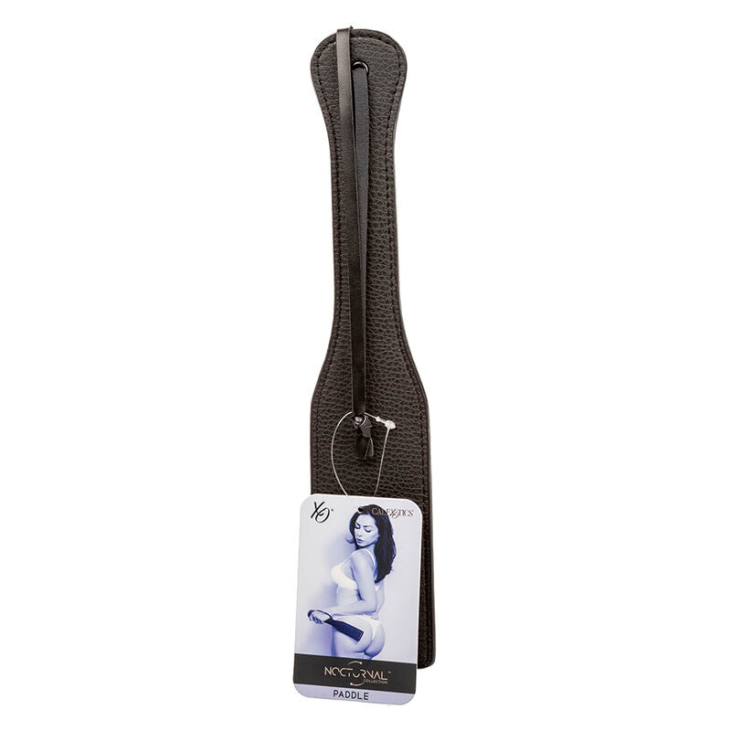 Paddle BDSM Nocturnal Cuir Noir - CalExotics