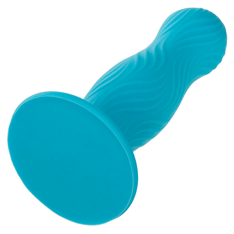 Plug Anal Ondulé Wave Rider Swell Bleu - CalExotics