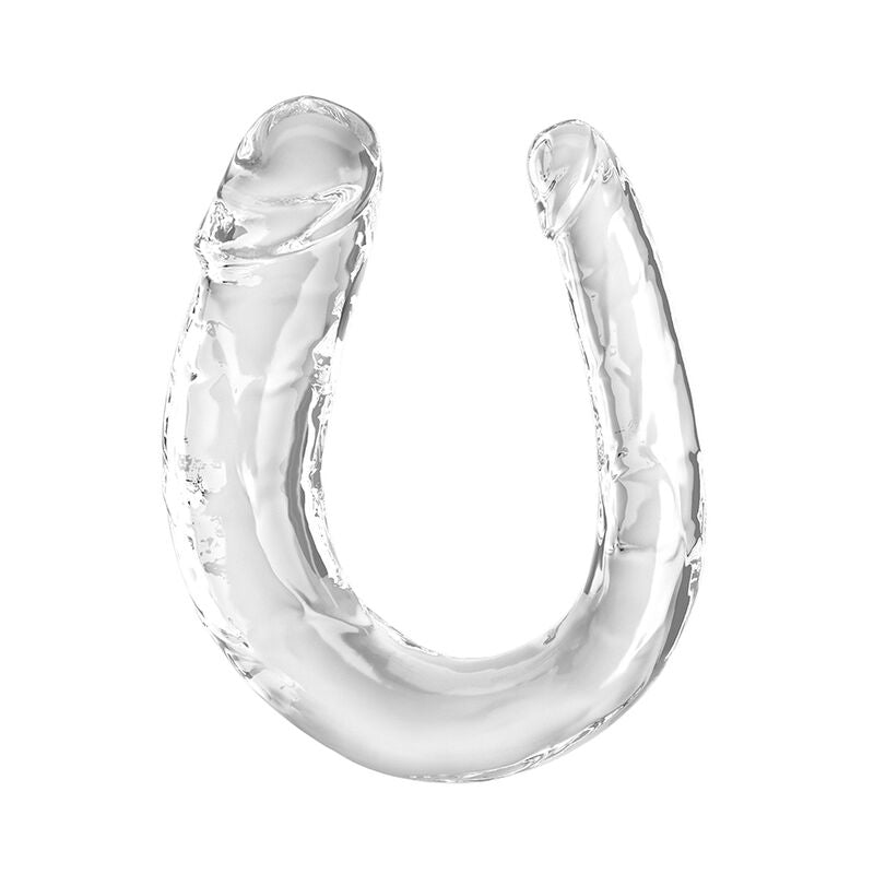 Double Gode King Cock Clear Double Trouble 33cm - King Cock