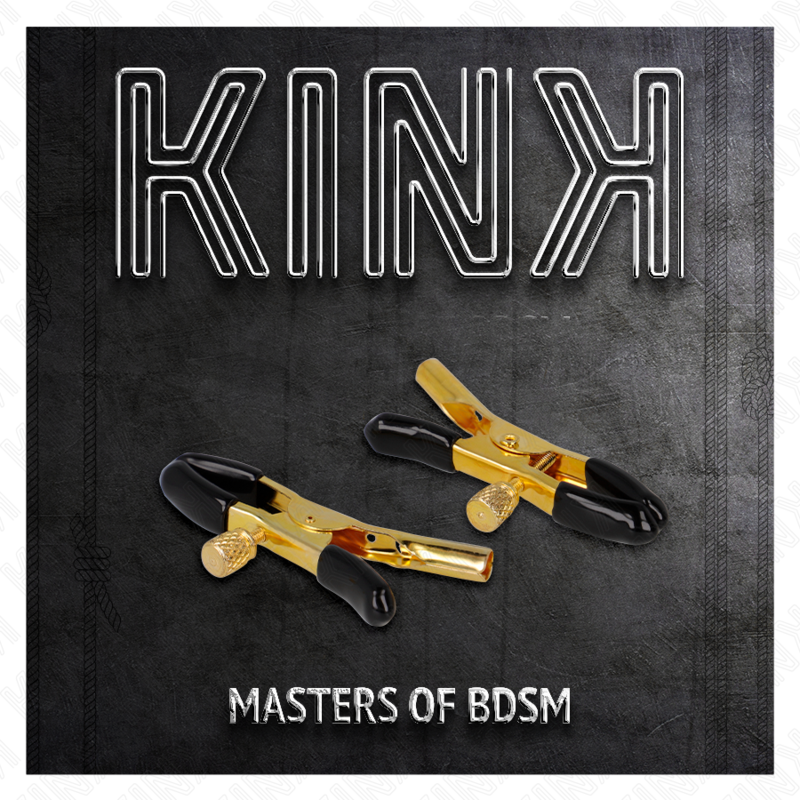 KINK – Pince à Seins réglables Or