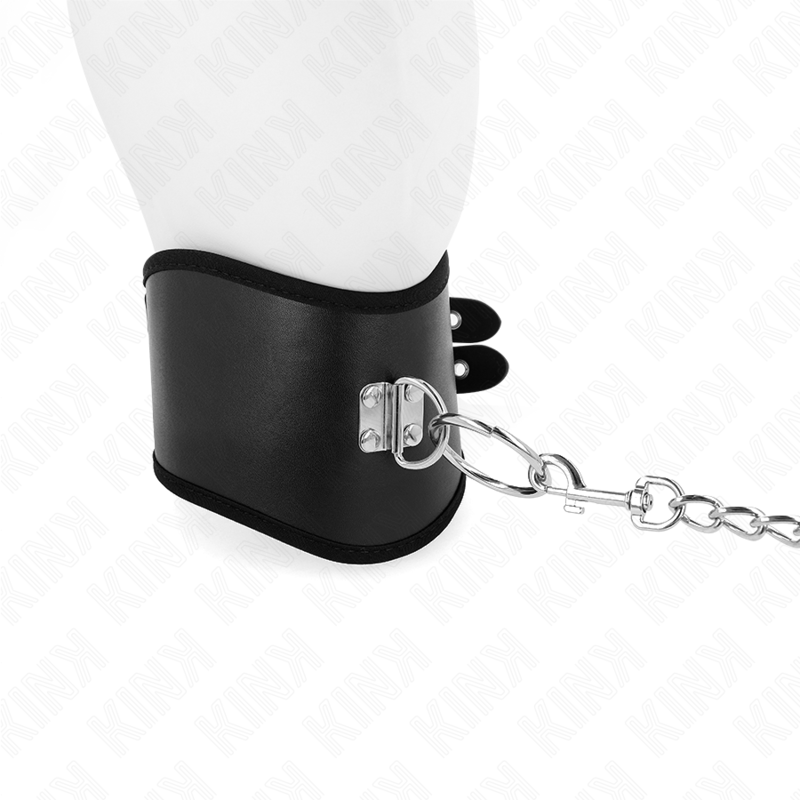 Set Collier Laisse KINK 65cm avec Bracelet Réglable - KINK - KINK COLLAR & GAG