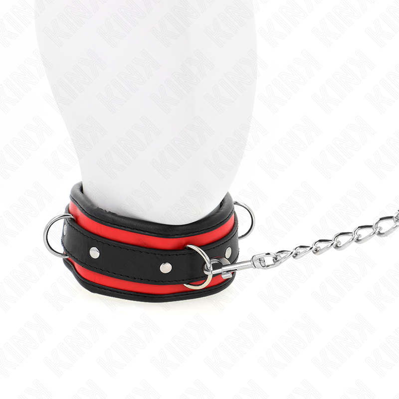 Collier BDSM Lourd avec Ceinture 65cm Réglable - KINK - KINK COLLAR & GAG