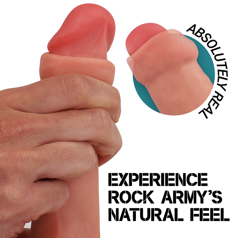 Gode Réaliste Liquid Silicone Fox 19cm - Rockarmy