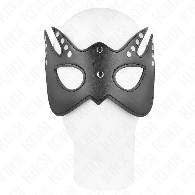 Masque de chauve-souris avec rivets 23x15 cm - Kink - KINK MASKED ALLURE